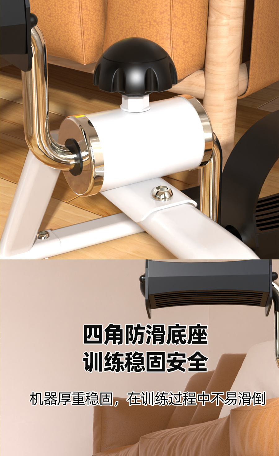 Home indoor exercise mini exercise bike equipment, rehabilitation training bicycle, elderly leg training machine, leg beauty machine pic 8