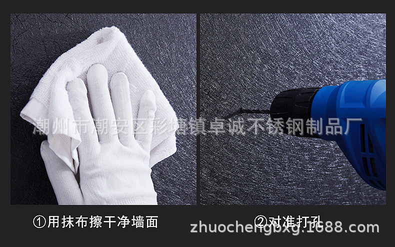 加厚铝合金夹单器外卖订单夹方便取单器滚珠抽单夹防风长度支持改详情19