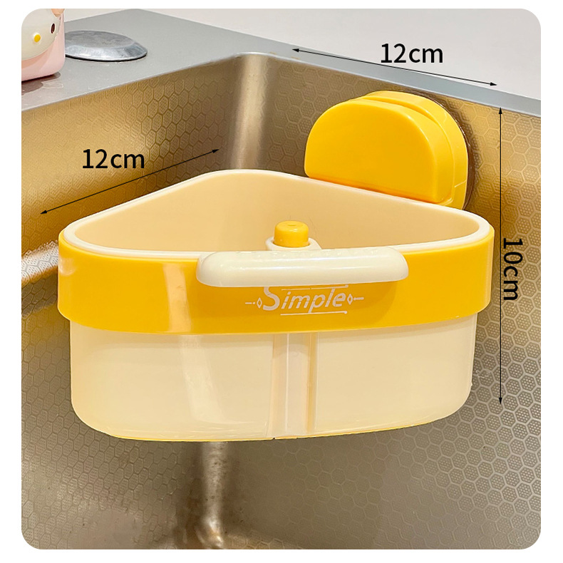 Nordic dry-wet separation draining basket, kitchen draining basket, sealed jar, filter screen, bowl rack, storage wonder pic 19