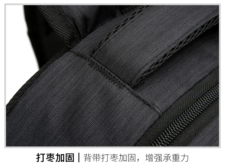 Customized cross-border business backpacks, large-capacity computer backpacks wholesale, usb multi-functional water-resistant backpacks pic 23