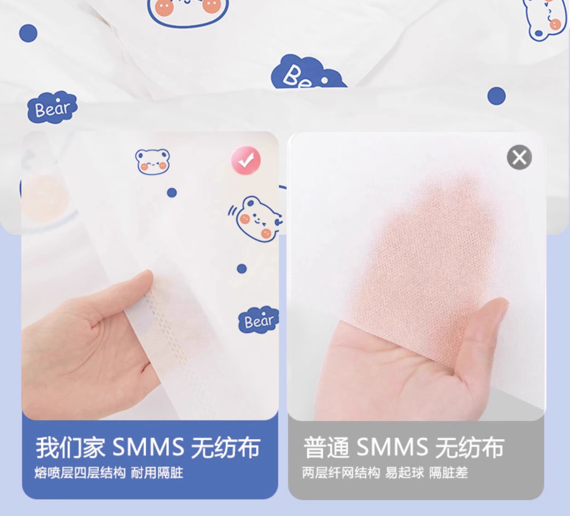 酒店一次性床单被罩枕套四件套旅行旅游双人加厚床上用品隔脏便携详情9