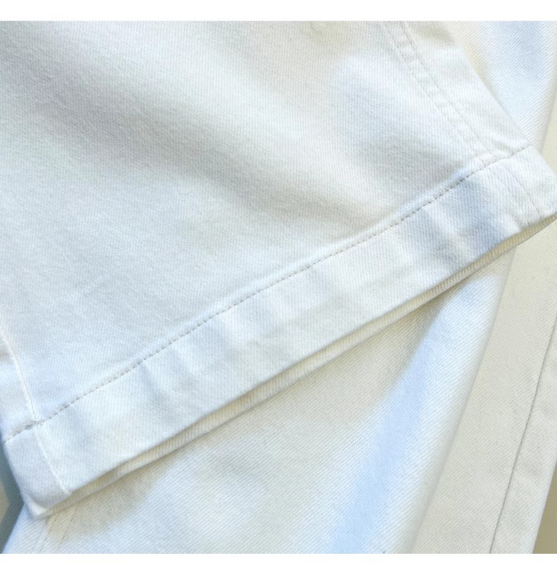 浅蓝色阔腿牛仔裤女秋季2025新款今年流行的垂感显瘦宽松直筒裤子详情16