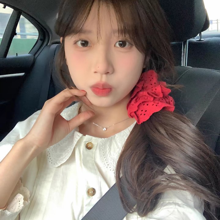 Sweet lace large intestine hair band, cute and sweet girl, high appearance level, hair band, student hair tie, early spring hair accessory pic 14