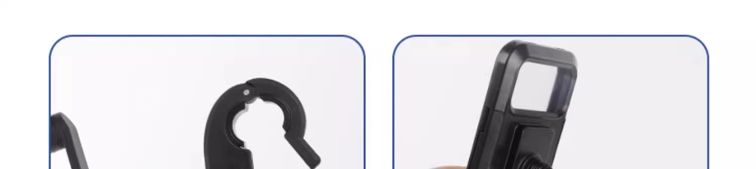 New electric battery motorcycle mobile phone stand, food delivery rider navigation, bicycle car shockproof and waterproof bracket pic 37