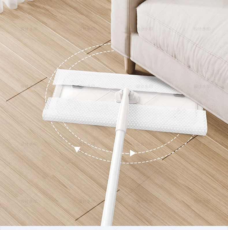 平板拖把干湿两用懒人免洗拖地用湿巾替换装静电除尘源头工厂直批详情9