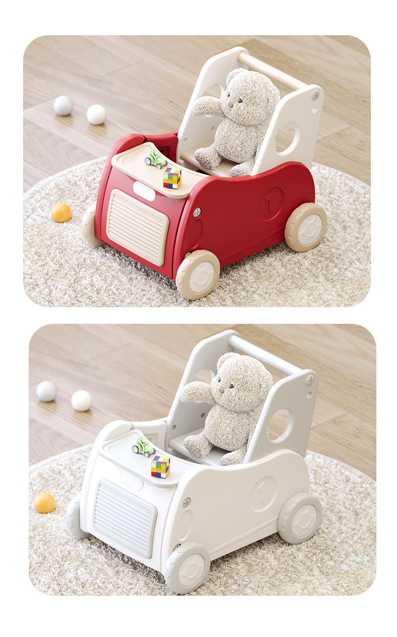 Baby walker, children's multi-functional stroller, baby learning to walk, 6-18 months old, house play stroller pic 14