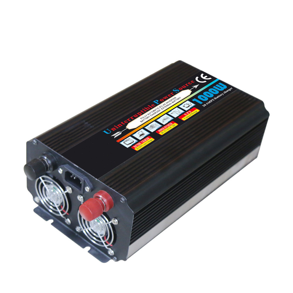 聪芯厂家供应 1000W修正波大功率逆变器带UPS充电功能屏幕 现货详情7