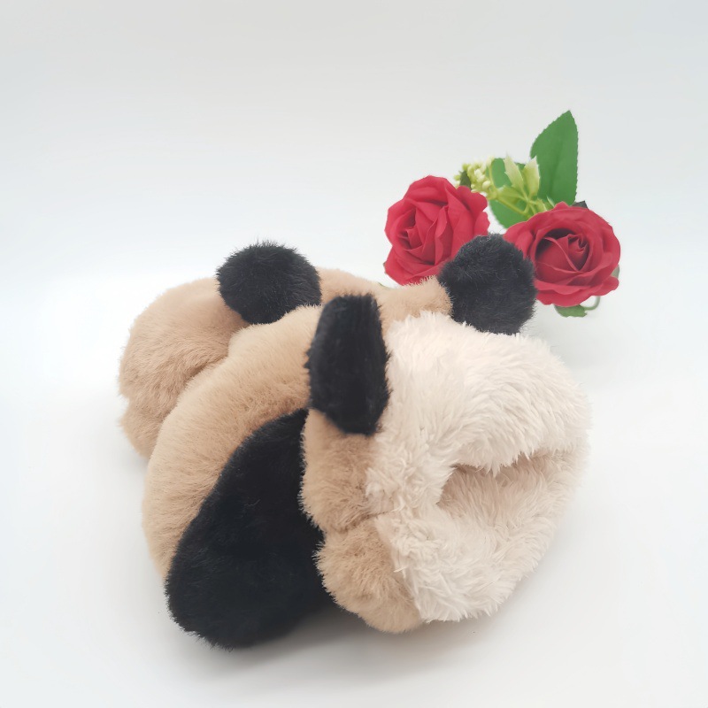 Half-finger gloves, cute bear PAWS, student cycling warm gloves, cartoon girl heart, full-finger plush hand warmers wholesale pic 19