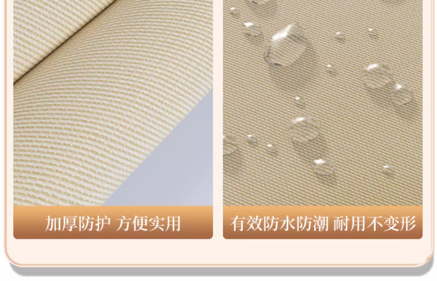 棉麻夹缝钢架收纳箱长方形大容量防尘防潮双开可视窗衣服裤子收纳详情12