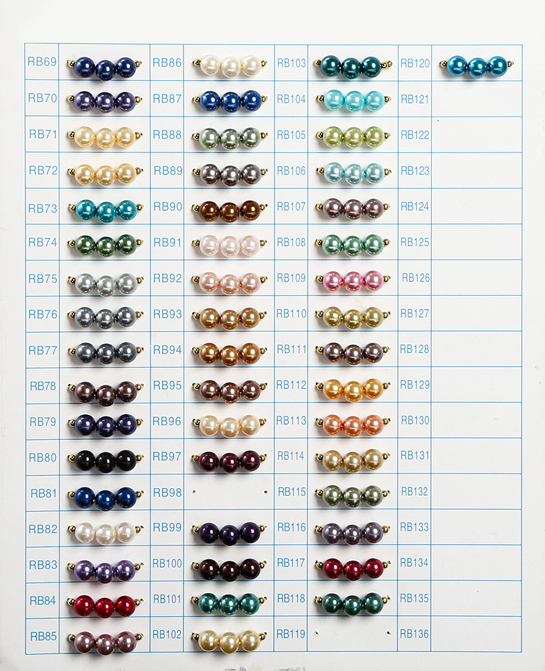 Factory direct supply of Nanyang white shell pearls 2-20mm straight hole shell pearls diy jewelry accessories, hand-strung beads, loose beads pic 32