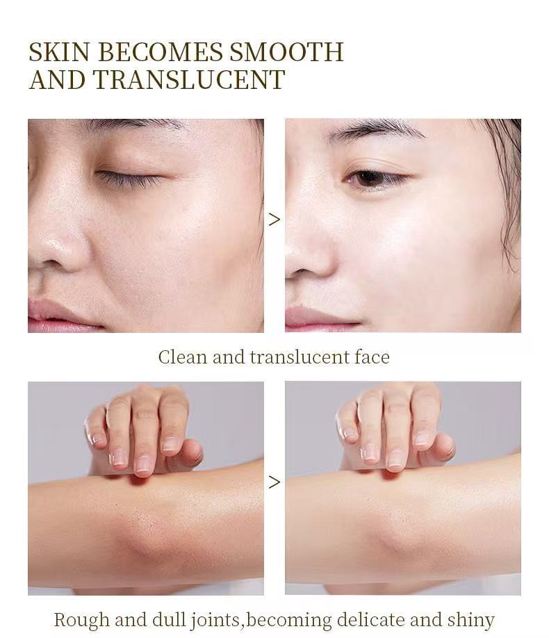 Duacjieo Body Exfoliating Gel, Scrub and Mud Cream for export, all in English packaging pic 2