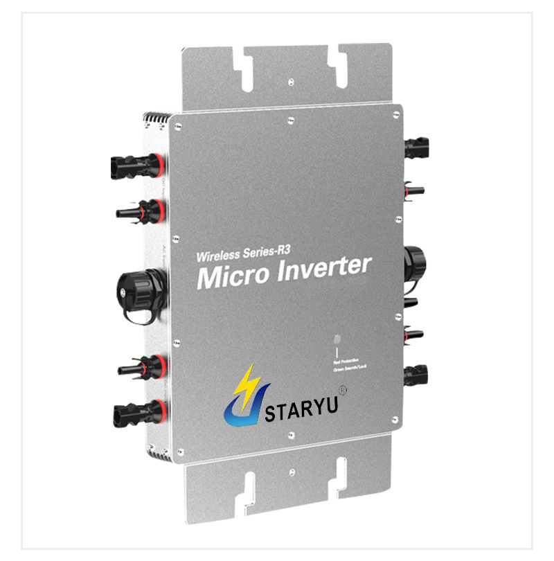 Solar photovoltaic waterproof single-phase and three-phase power generation system WiFi-connected pure sine wave micro grid-connected inverter pic 17
