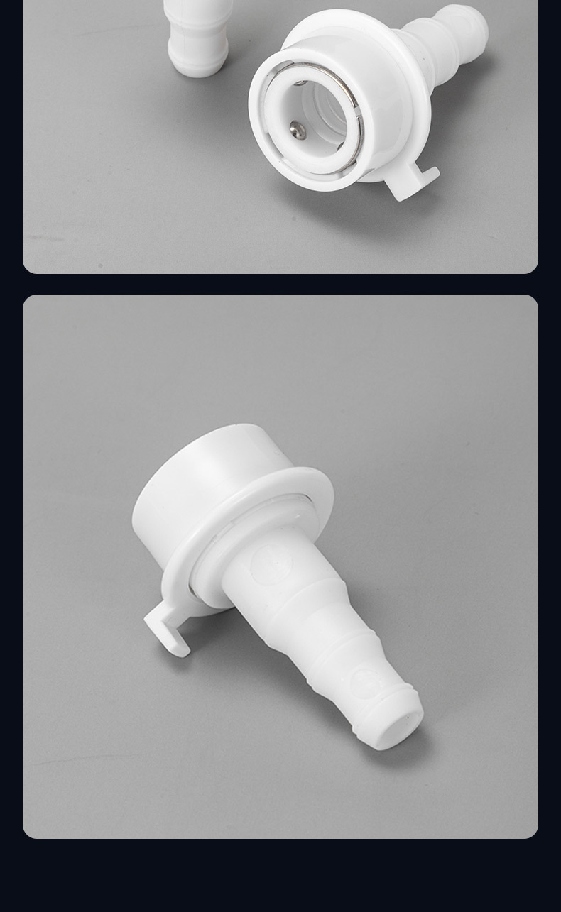 厂家直供塑料4分5分洗衣机龙头快接头接内径12-16洗车水管接头详情5