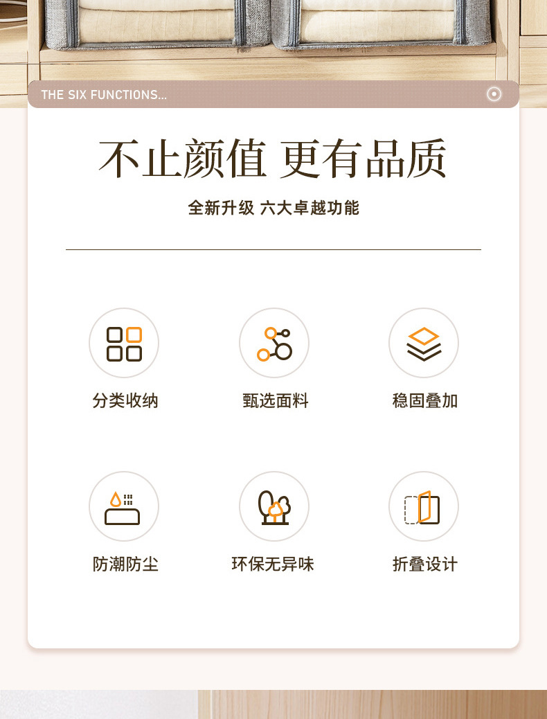 桌面收纳盒化妆品收纳盒多层收纳盒12格收纳用品简约桌面整理盒详情2