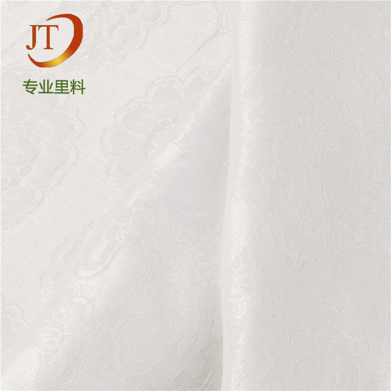 圆点提花布加捻白色柔软提花布洛丽塔公主裙面料彩色雪纺提花面料详情20