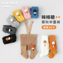 儿童春秋a类棉袜男童女童袜子纯色中筒袜婴儿宝宝堆堆袜批发秋冬详情58