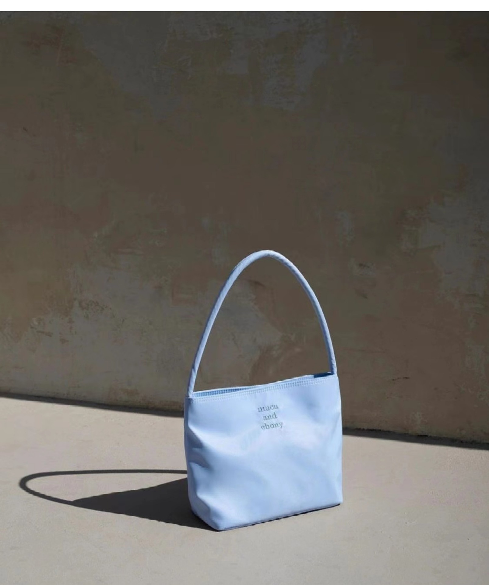 much and eboy2024 new bucket bag, a simple, casual and versatile handbag for women with nylon axils pic 3