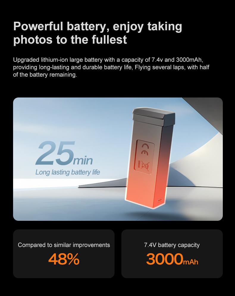 Cross-border 872 drone brushless with 4.5-inch screen remote control GPS obstacle avoidance high-definition aerial photography remote control aircraft pic 14