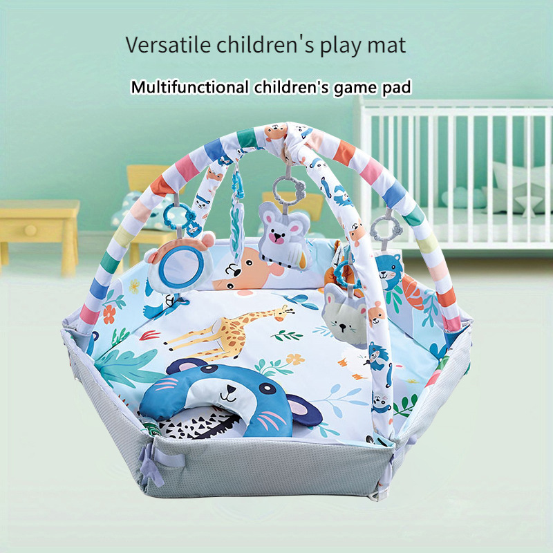 婴儿多边形围栏健身架玩具大号室内游戏爬行垫海洋球池跨境热销详情6