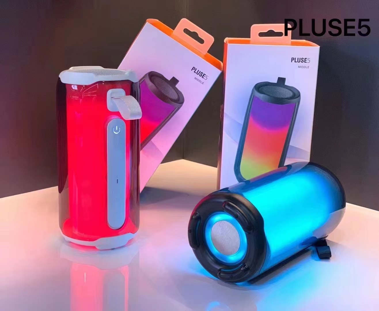 Пятилетний пульсирующий портативный усилитель bluetooth с широкоформатным световым освещением, весом сабвуфера pic 9