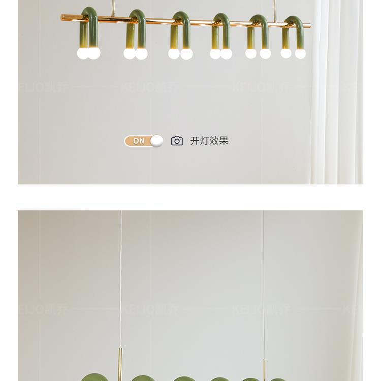 法式北欧客厅吊灯奶油风主灯个性现代简约卧室餐厅设计感详情9