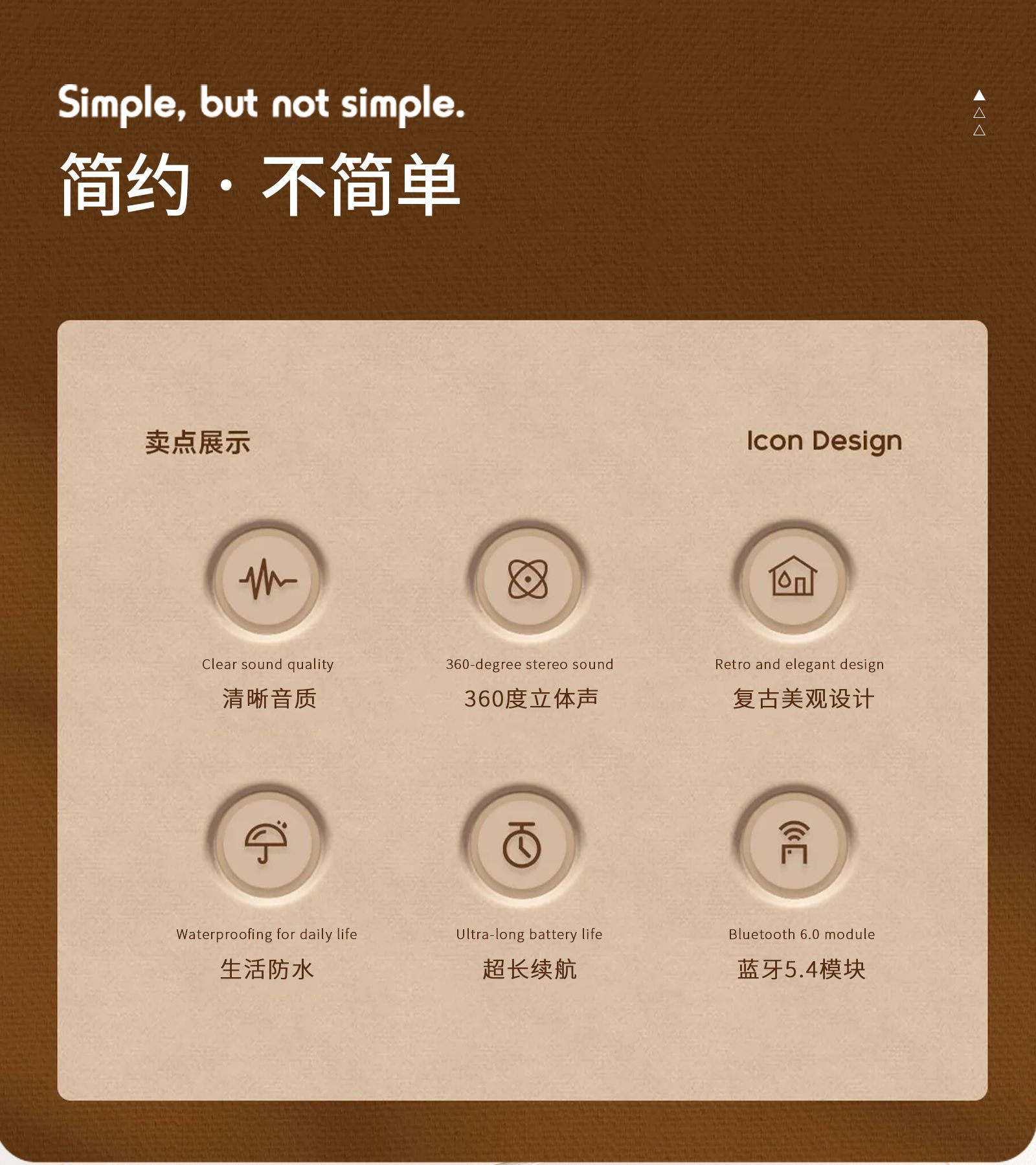 H106蓝牙耳机头戴式跨境新款复古主动降噪高颜值超长续航超高音质详情7