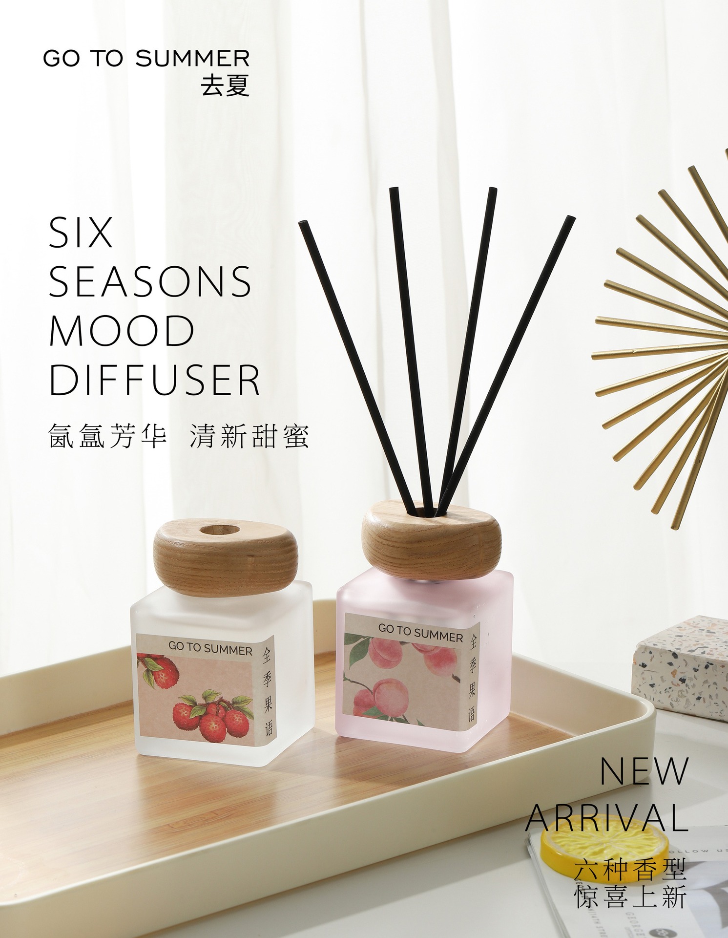 果语香薰家用室内持久留香无火酒店同款香氛车载香薰机高级留香生活电器详情4