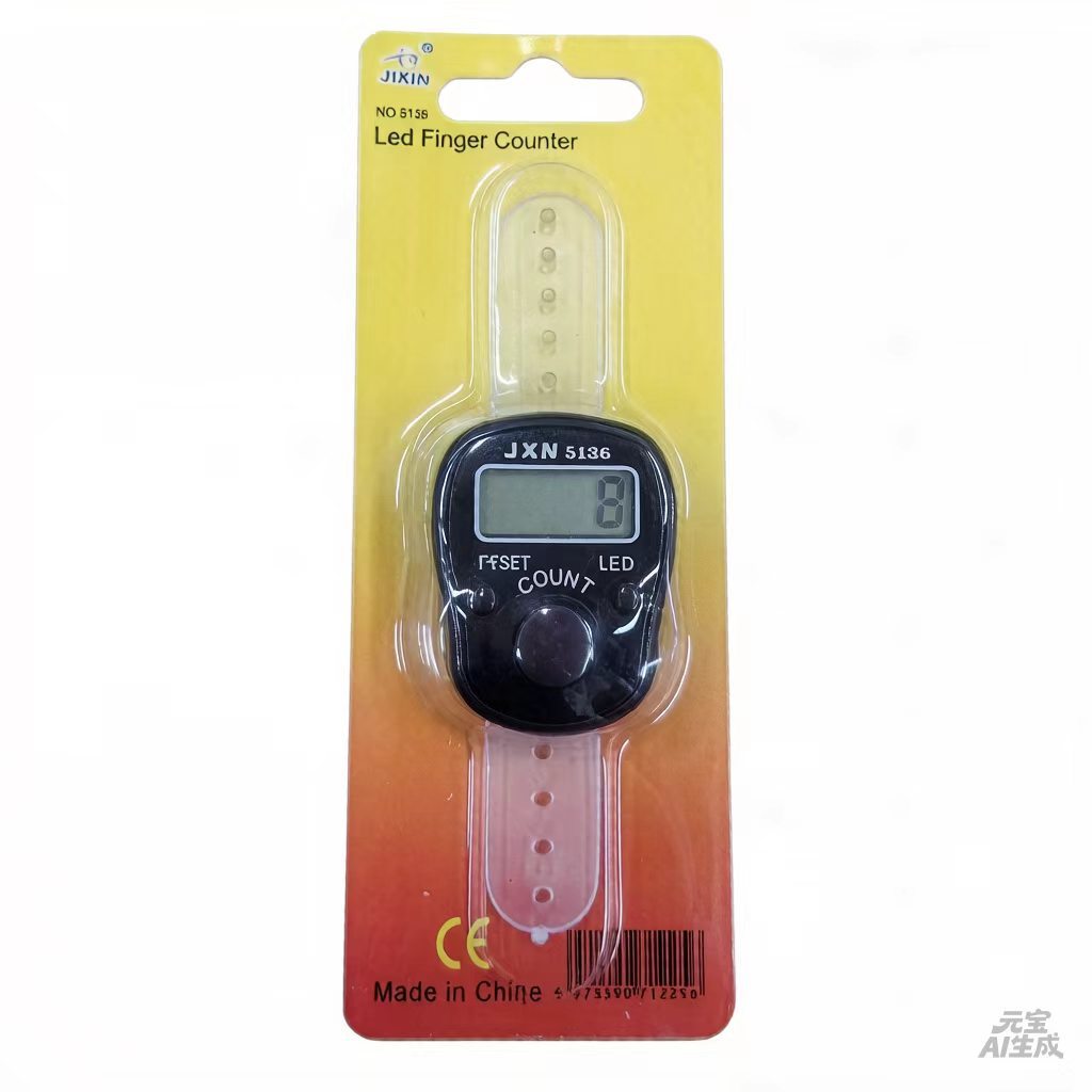 LED manual ring counter 1040 card insert mini luminous counter, 18 colors to choose from, factory direct sales pic 4