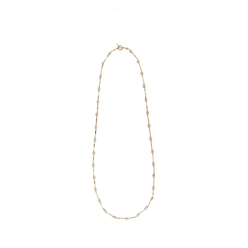 金属锁骨链百搭项链女款设计新款珍珠项链高级感轻奢小众配饰叠戴详情8