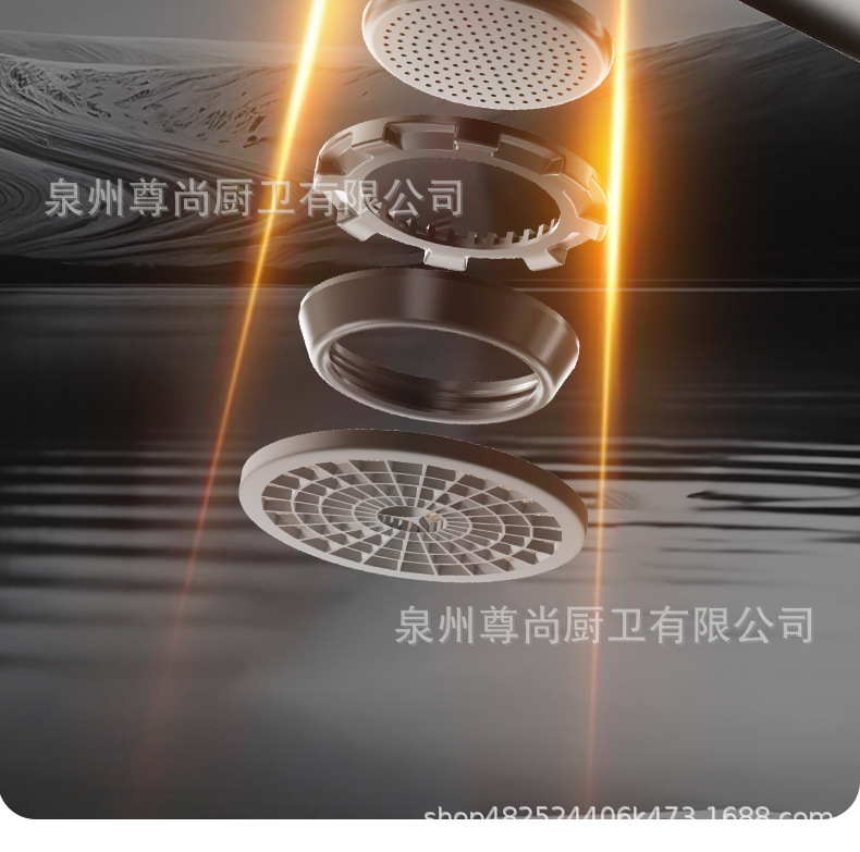 不锈钢冷热洗脸盆水龙头卫生间洗手池厨房台盆家用水暖五金配件详情12