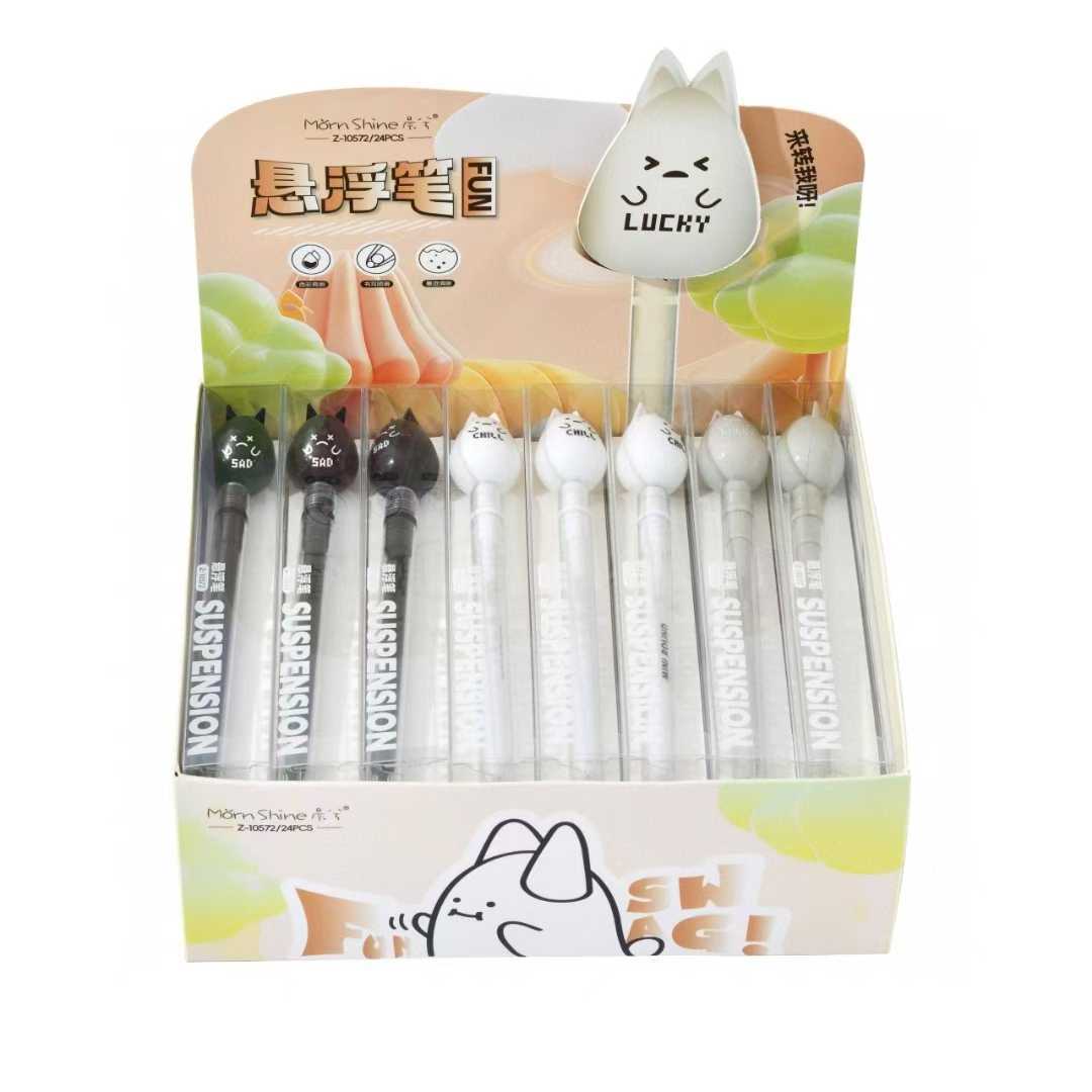 Chenxi Healing Floating Pen 0.5mm Gel Pen, Student stationery, Plastic Long Pen Cap, stress-relieving Wholesale Writing pen pic 9