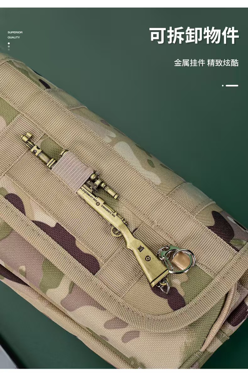 2026新款迷彩拉链笔袋男中小学生吃鸡铅笔盒儿童多层铅笔袋详情14