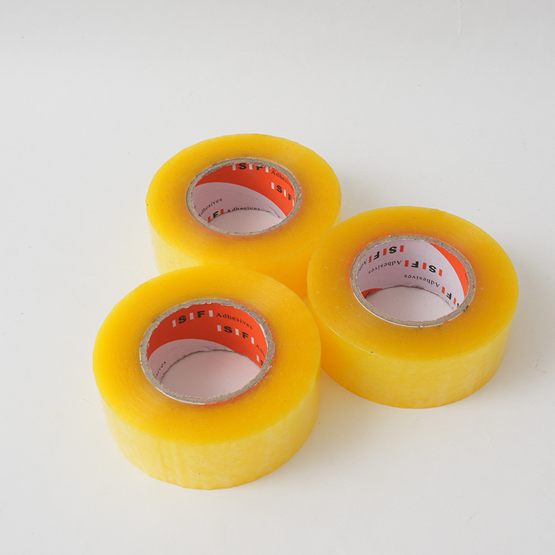 透明胶带6厘米封箱快递打包米黄加厚大卷高粘度胶子电商发货4.5cm详情18