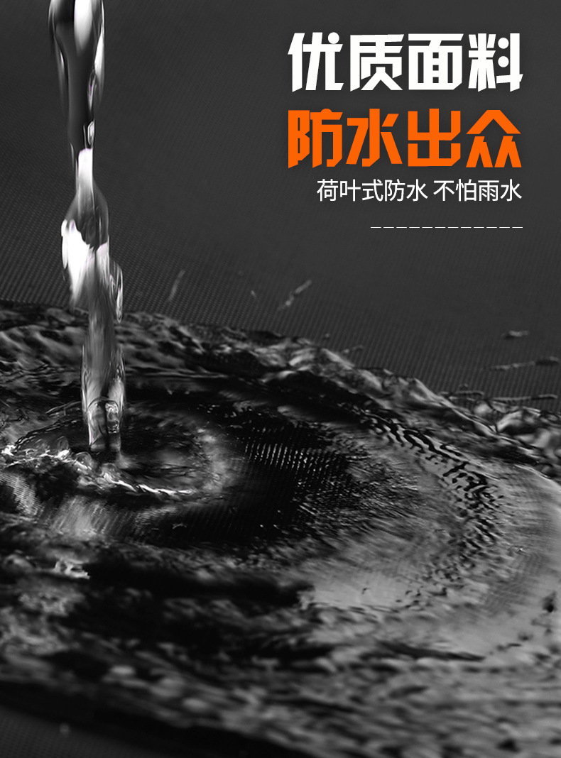 跨境新款时尚加厚长款连体雨衣男女成人户外徒步旅行防水风衣批发详情6