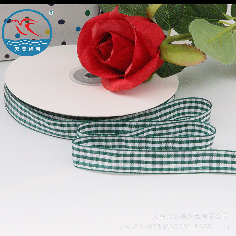 1.5 cinta de celosía milky bird plaid cinta decorativa para hornear pastel cinta de arco material de bricolaje cinta de celosía cinta de regalo pic 37
