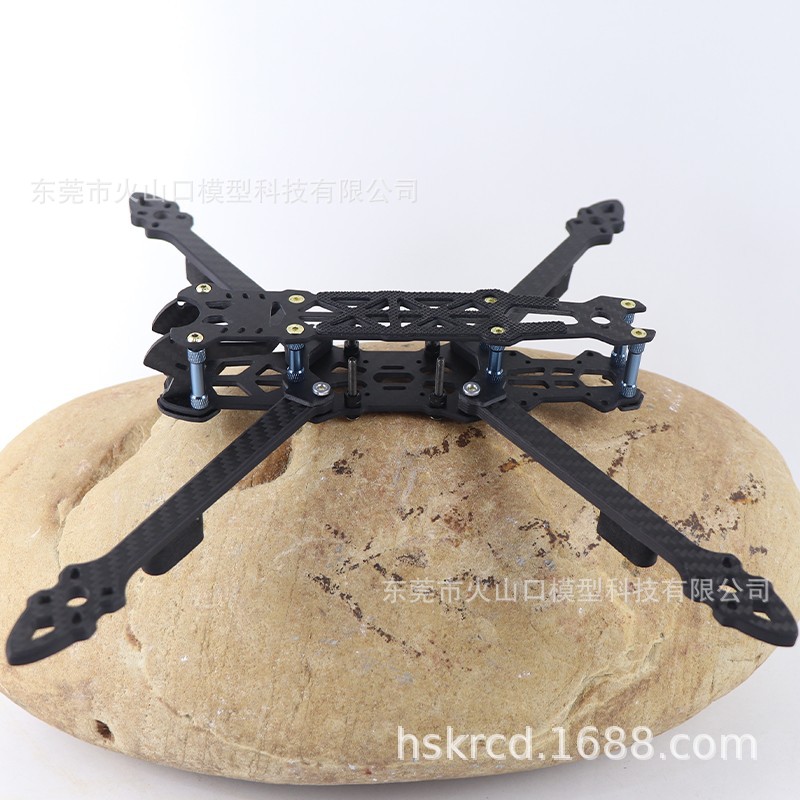 HSKRC MARK4 7寸 穿越机机架 3K全碳纤维 花飞竞速FPV航模无人机详情7