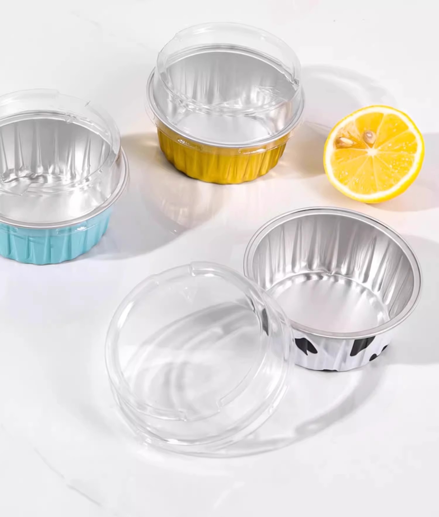 20个【新人立减5元】空气炸锅锡纸碗铝箔家用烘焙可重复使用盒杯详情3