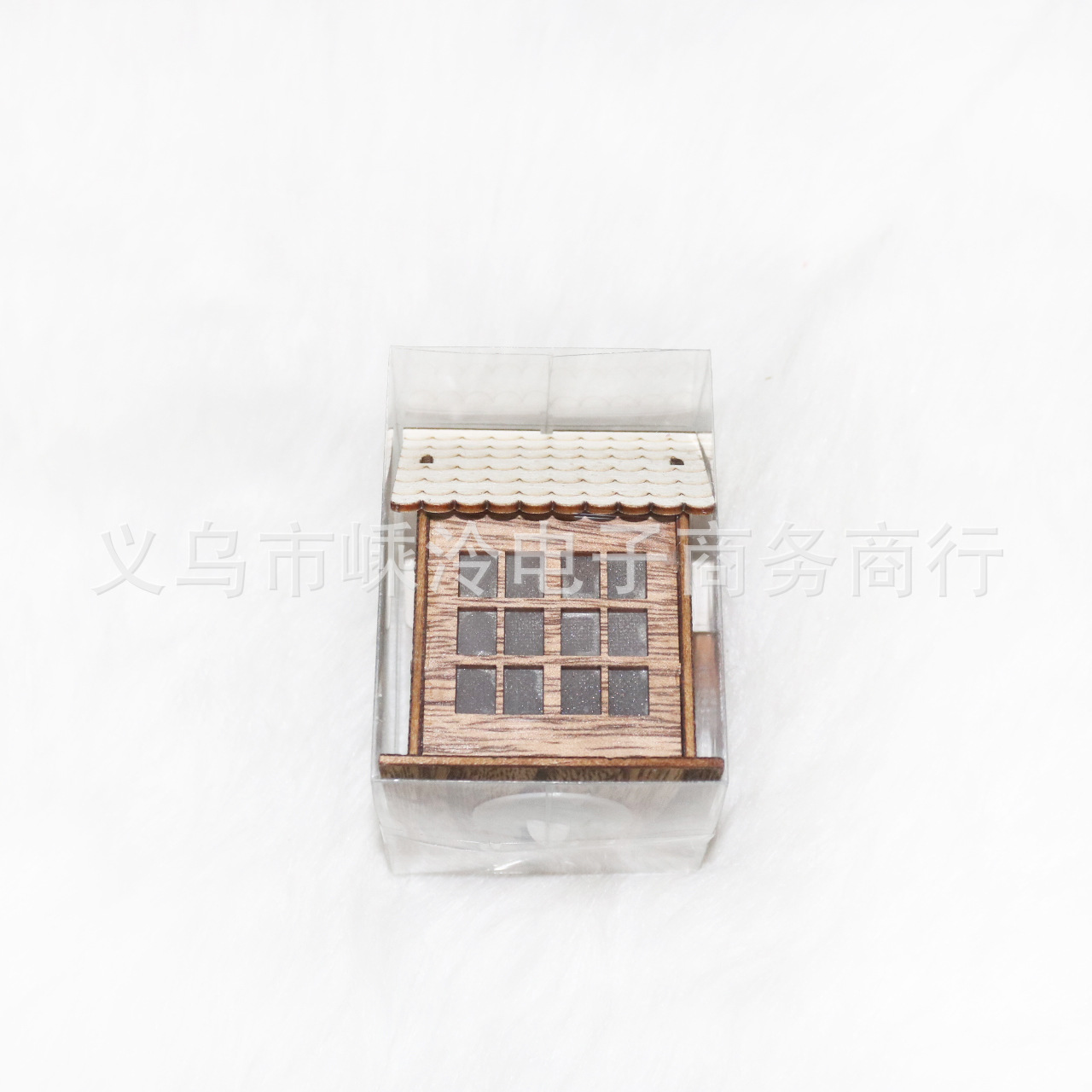 Christmas decoration, large wooden house base with light, Christmas supplies, PVC lighting fixtures, lighting table lamps, night lights, decorative table lamps pic 6