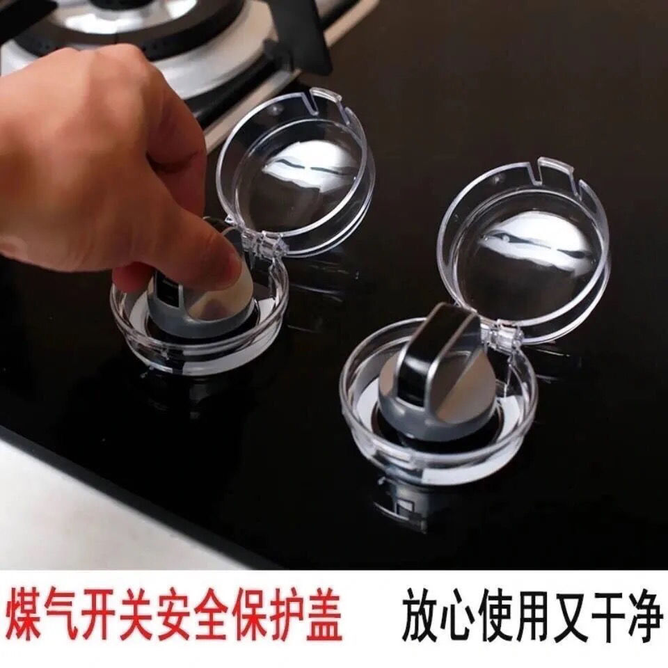 Gas stove switch protection cover, gas stove button protective cover, stove top natural gas knob oil-proof and dirt-proof protective sleeve pic 7