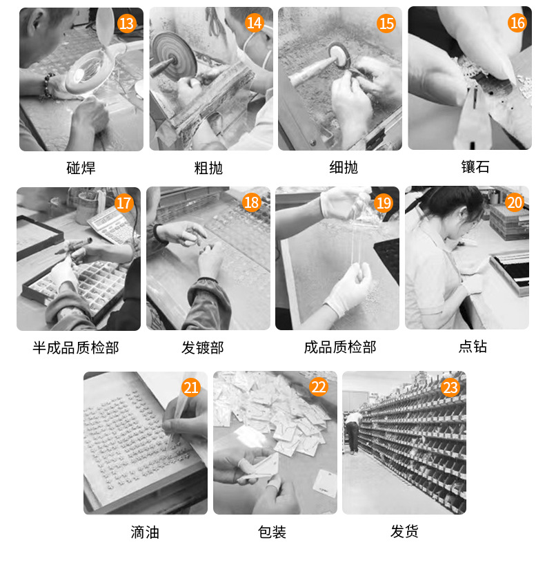 S925纯银耳钉男女四爪锆石钻石养耳洞双头螺丝拧扣耳骨钉S925耳饰详情10