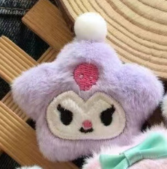 三丽欧卡通毛绒星星 玉桂狗 美乐蒂甜美五角可爱毛详情2