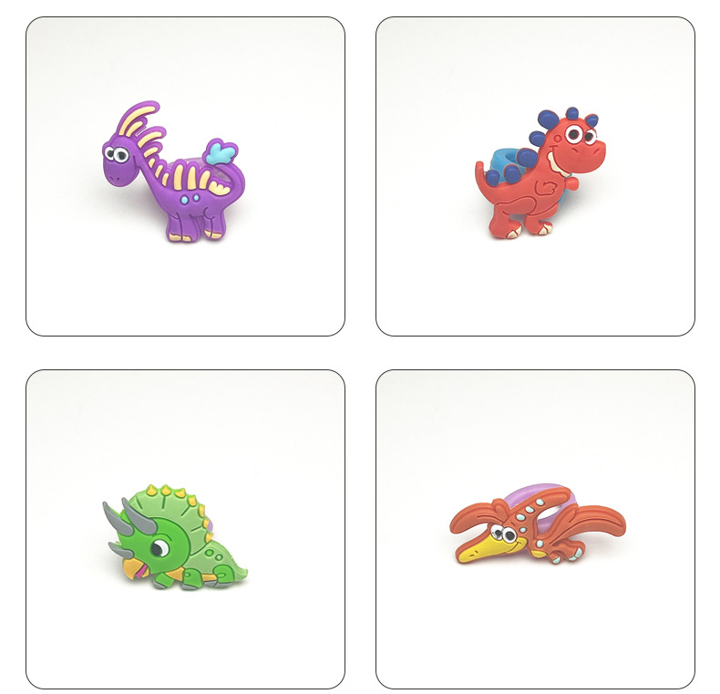 2024跨境可爱儿童卡通戒指 新款恐龙指环 派对玩具义乌现货批发详情4