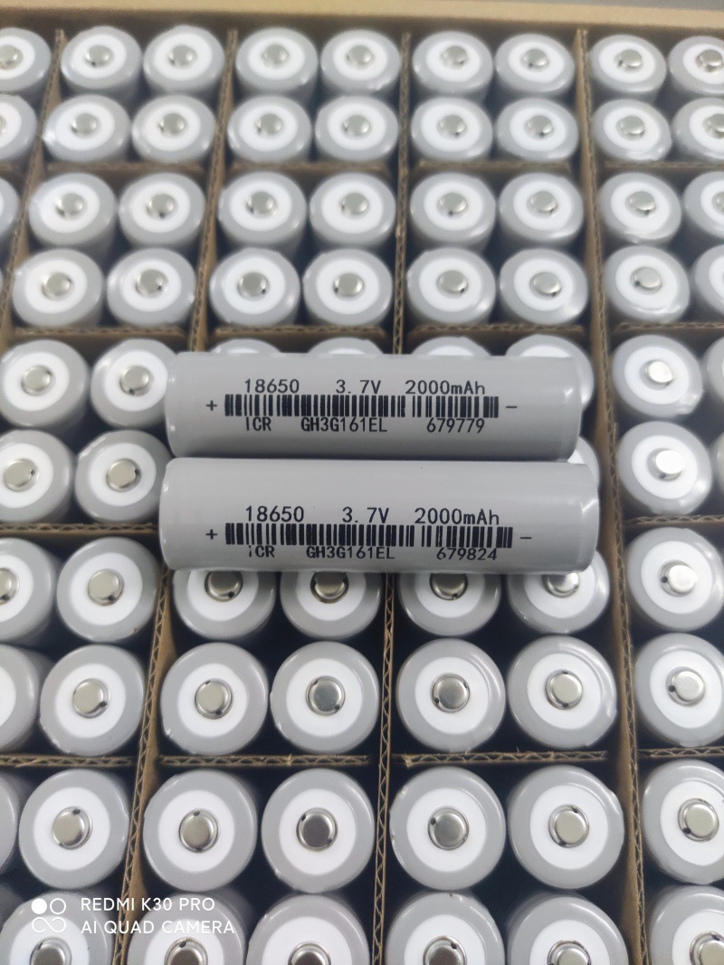 Brand new 18650 pointed head lithium battery, 3200mah fingerprint lock hair clipper for the elderly, 3.7V charging convex head battery pic 15