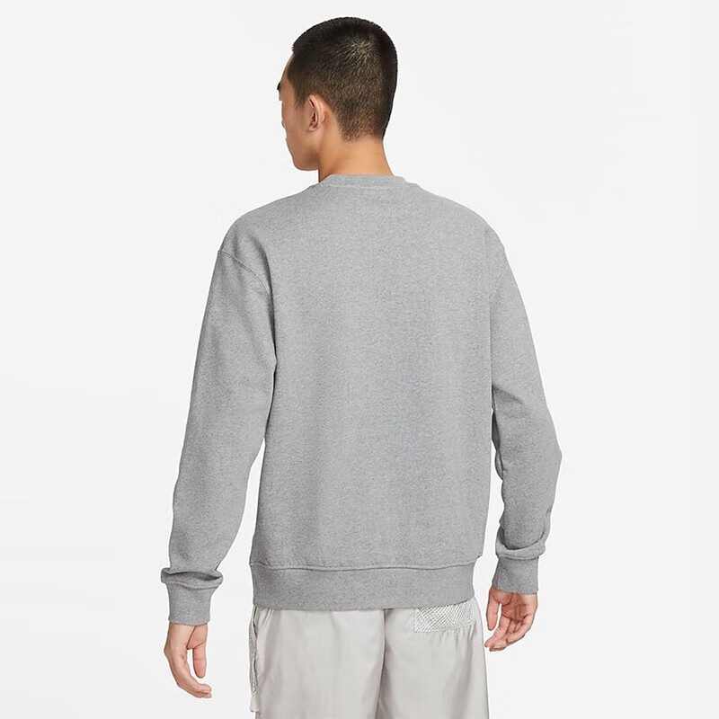 秋季新款海外乔丹AJ男士卫衣飞人贴布绣休闲运动训练情侣套头衫详情4