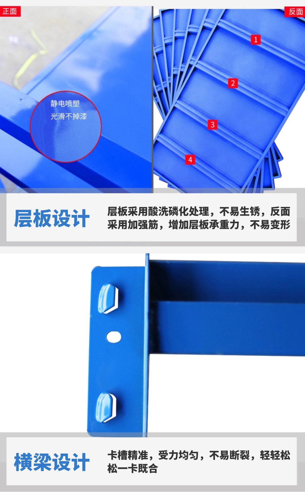 工厂仓储服装展示架批发家用置物架库房多层重型货物铁架仓库货架详情25