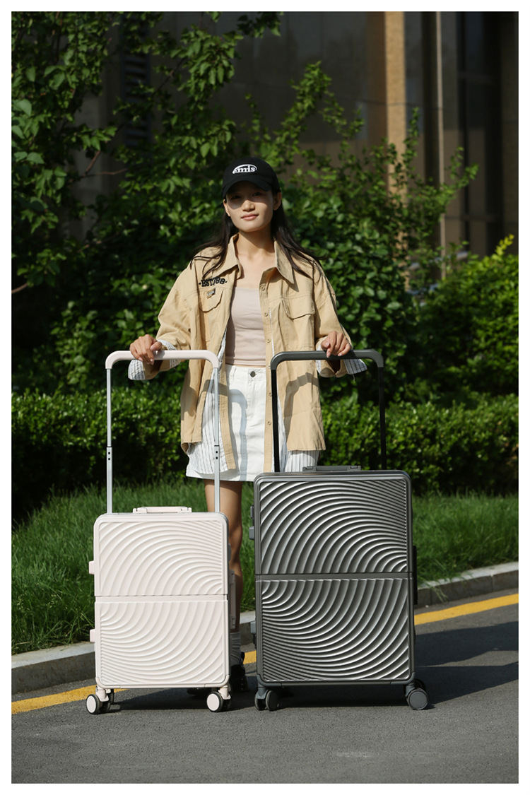 宽拉杆铝框行李箱万向轮大容量20寸24可登机密码箱旅行箱时尚拉杆详情34