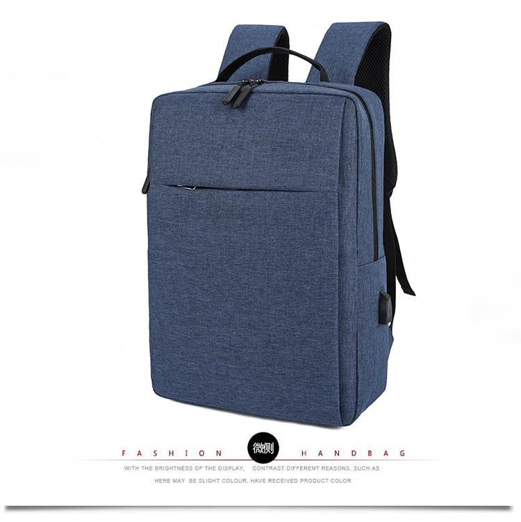 跨境大容量17寸双肩电脑包可定制高级感商务通勤旅行背包电脑包详情27