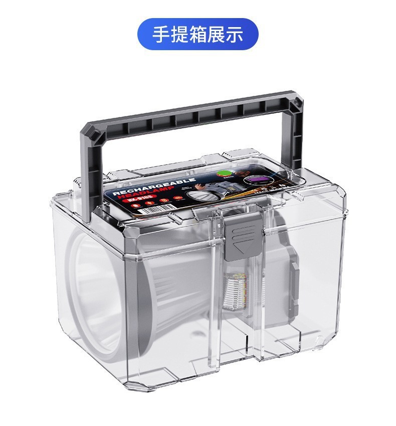 Rechargeable headlamp, high-intensity floodlight, headlamp body, outdoor sports, night running, work flashlight, multi-functional headlamp pic 29