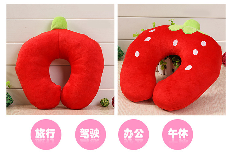 Cartoon Cute Neck Pillow company, wholesale of event gifts, creative neck pillows, high-speed rail and airplane travel nap U-shaped pillows pic 8