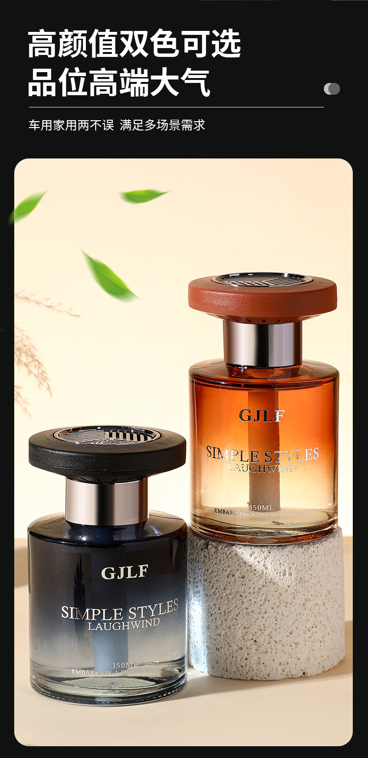 Car perfume, car aroma diffuser, high-end and creative car cup holder, aroma decoration, fresh and lasting fragrance pic 2